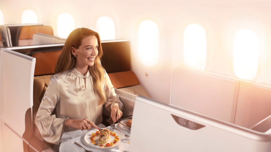 B787 WITH PAX DINING