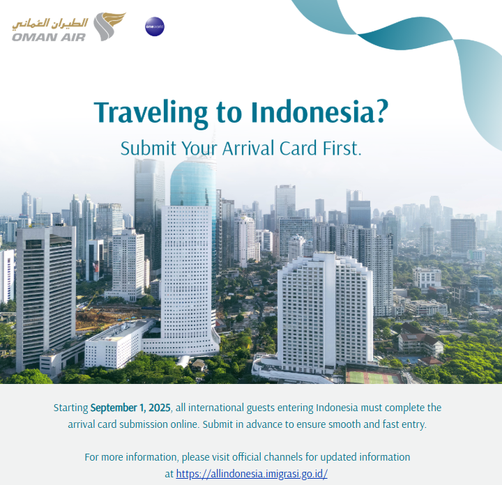 Indonesia arrival card